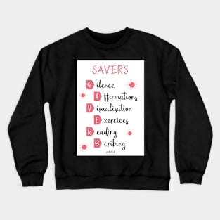 The Savers of Miracle Morning in memo Crewneck Sweatshirt